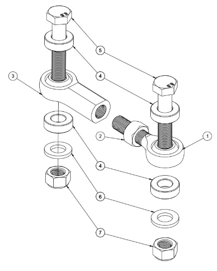 Universal Sway Bar Link Assembly