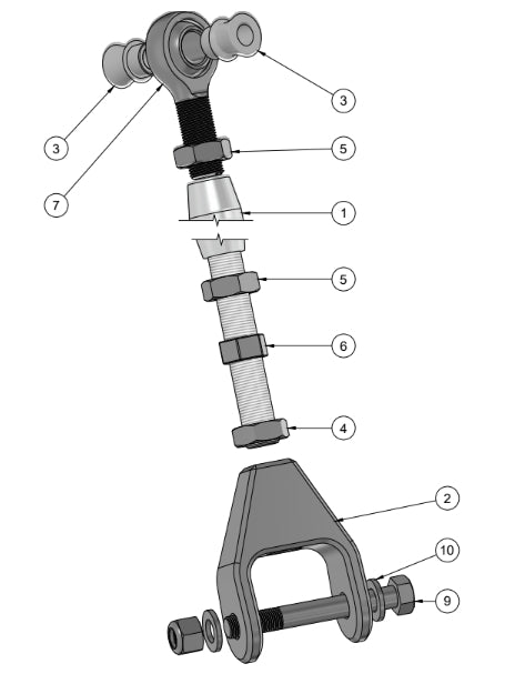 BMW E36/E46 Rear Lower Control Arm Assembly