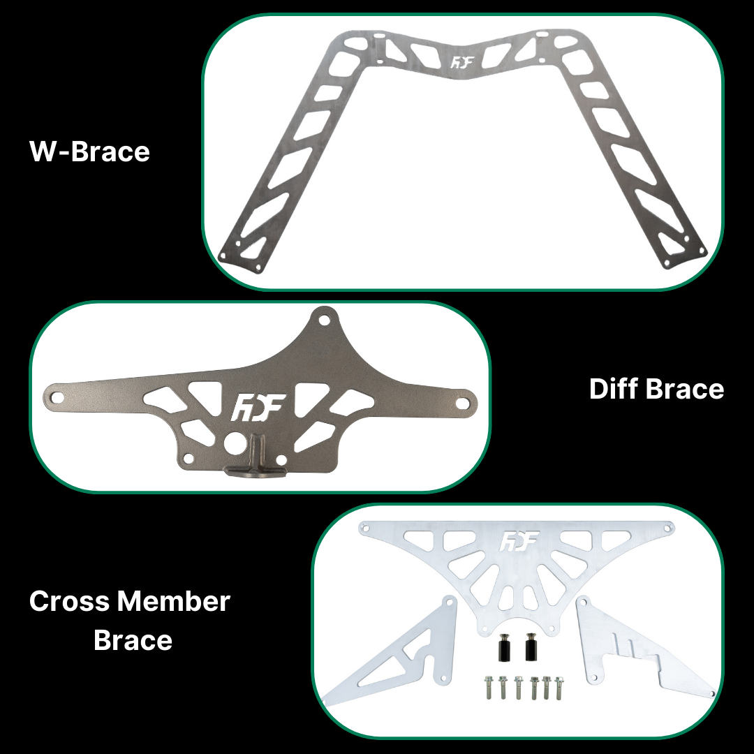 Nissan 350Z/ Infiniti G35 Brace Bundle – FDFRaceshop