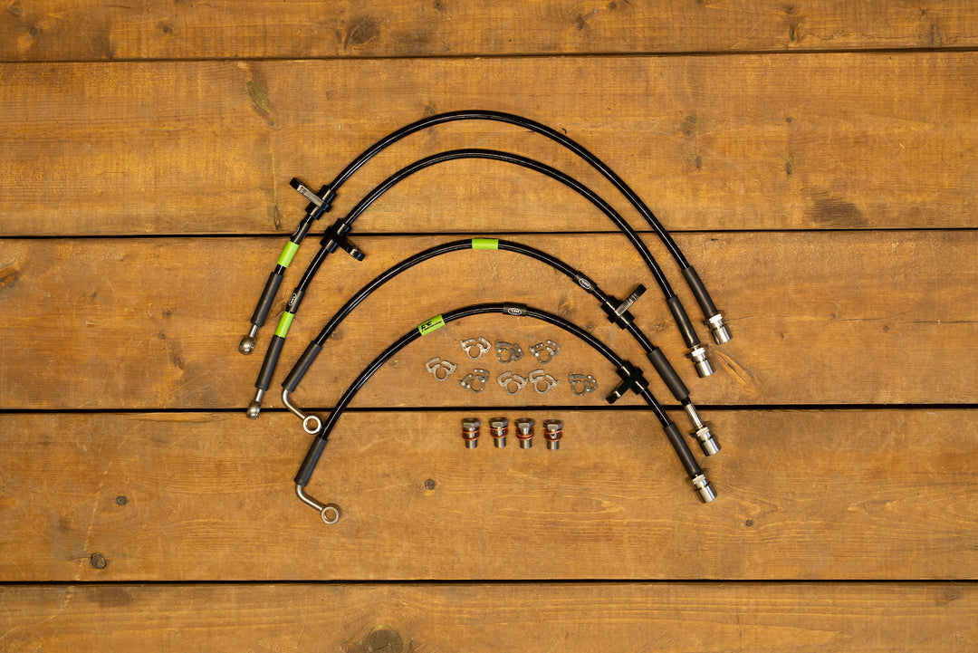 FRS/GT86/BRZ Non-Brembo Extended Front + Rear Brake Line Kit (2013-2021)