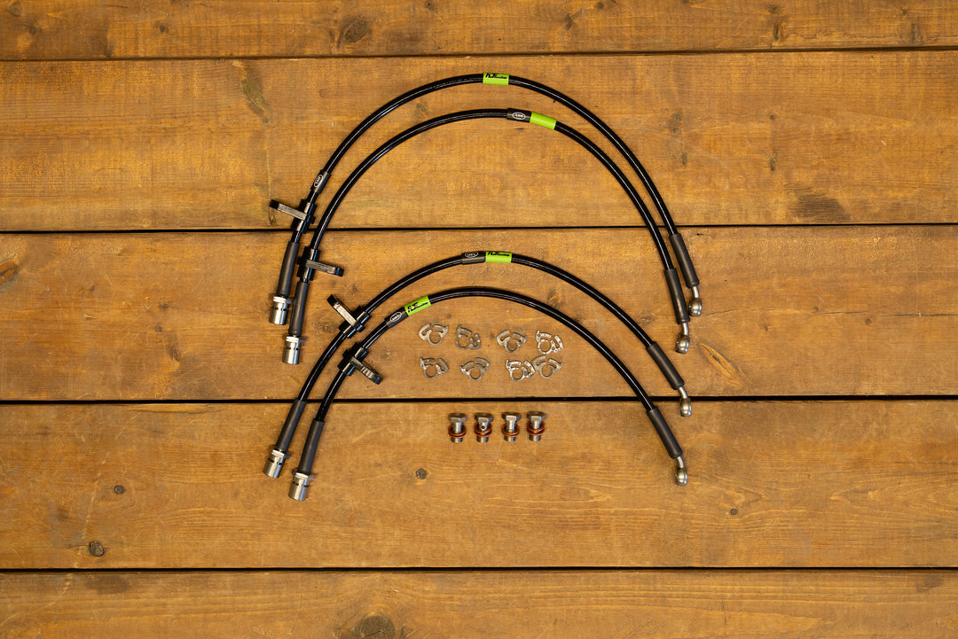 FRS/GT86/BRZ Brembo Extended Front + Rear Brake Line Kit (2013-2021)