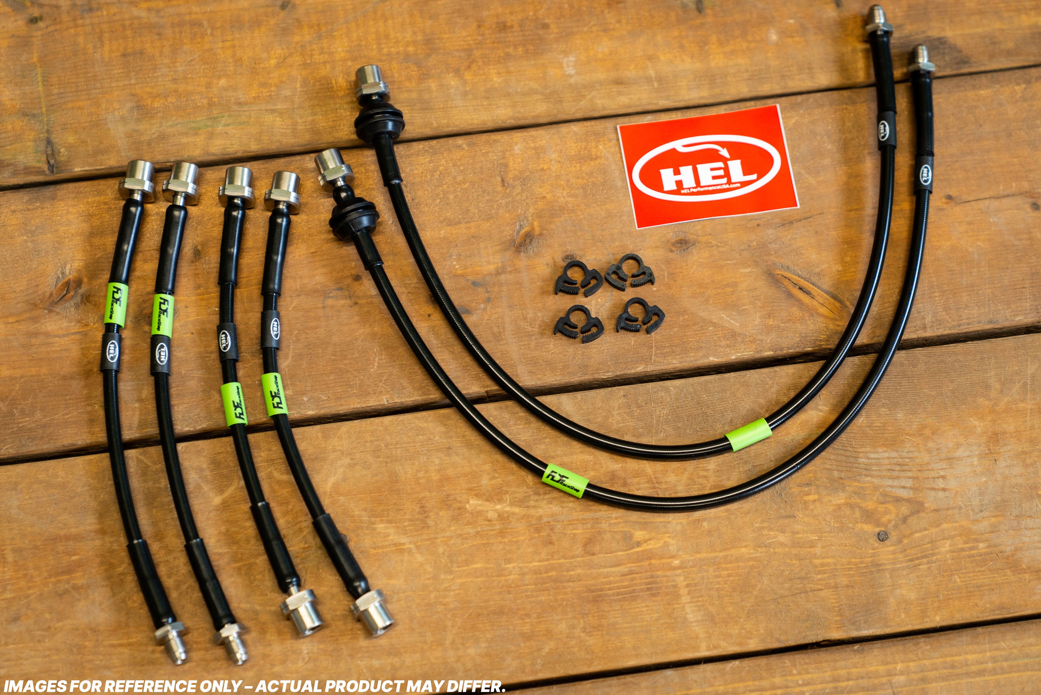 FRONT HEL Braided Brake Lines For BMW 3 Series E36 328i Touring ABS (1995-1997 FRONT HEL Braided Brake Lines For BMW 3 Series E36 328i Touring ABS (1995-1997