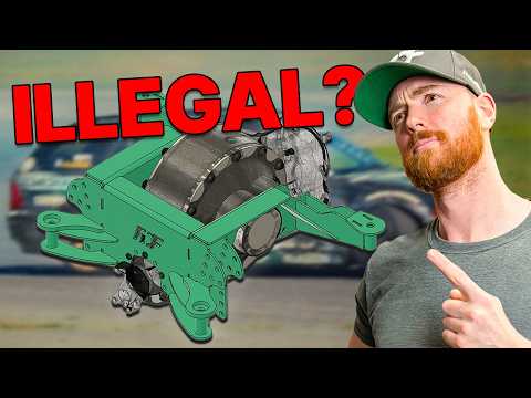 Custom quick-change subframe for a BMW E46, from the FDF Race Shop Design Time video