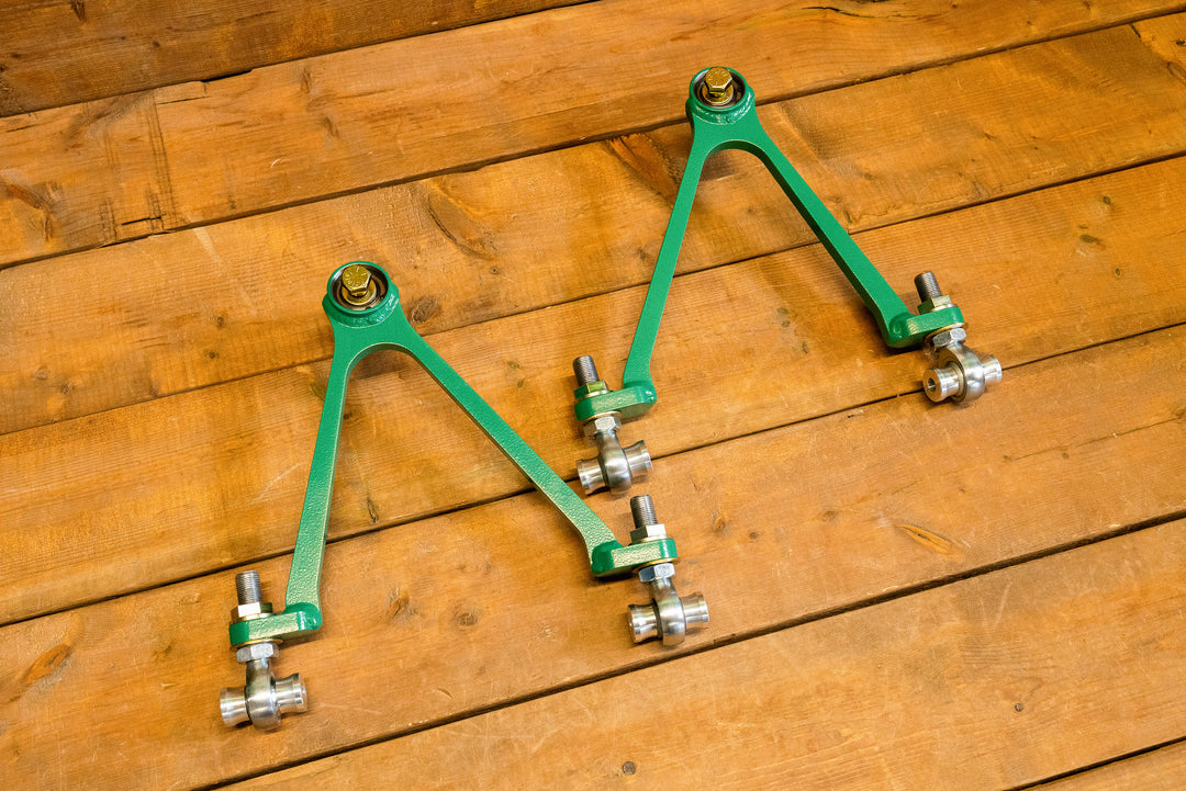 350z front upper control arms with smooth adjusters