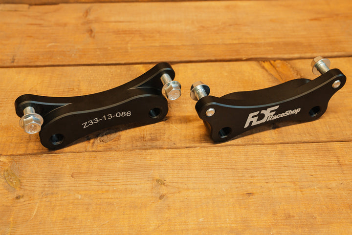Nissan 350Z Wilwood Front Caliper Bracket top view