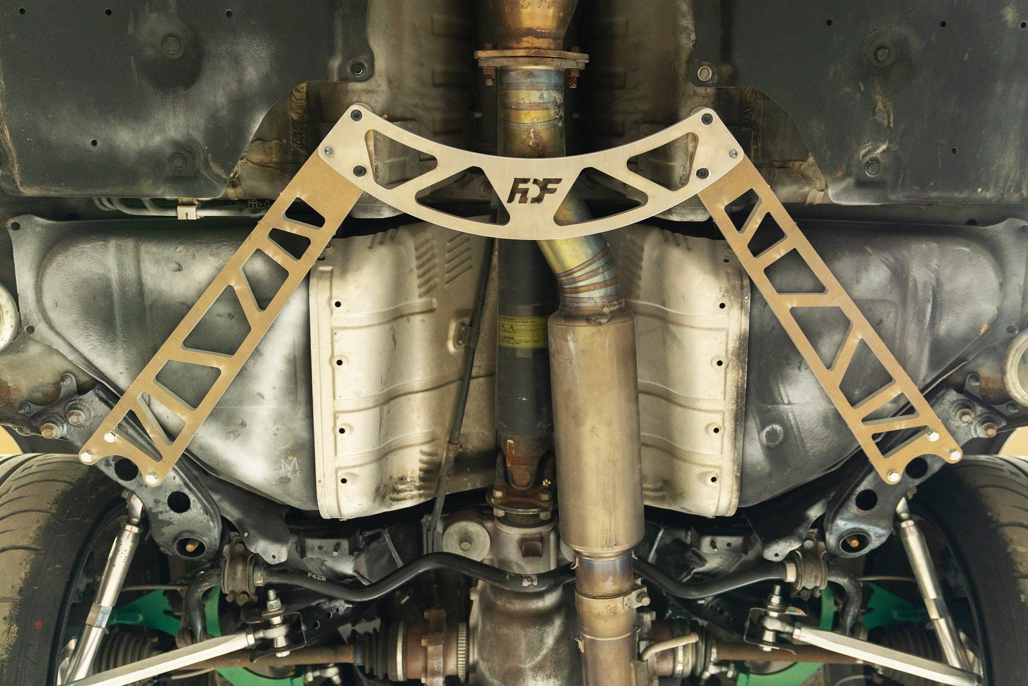 370Z/G37 Underbody W Brace - FDF Raceshop – FDFRaceshop