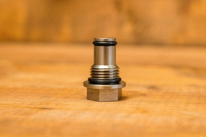 nissan 370z delete fitting adaptor for steering rack