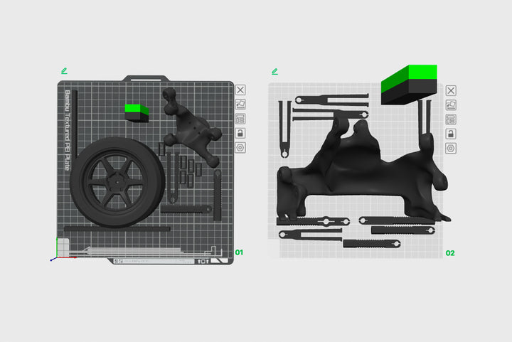 BMW 5 Link Rear Suspension Display (Print File)