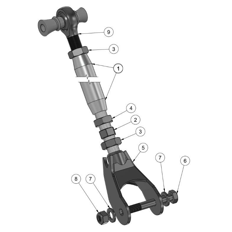 BMW E36/E46 REAR LOWER CONTROL ARMS SPARE PARTS ASSEMBLY