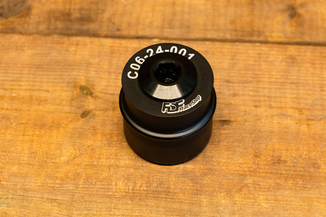 Corvette C6 gas tank block off plate with -12 ORB port