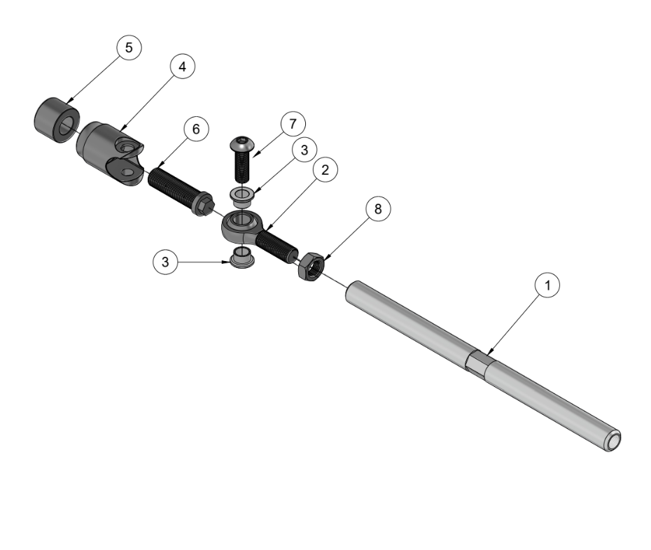CORVETTE C6 PRO ANGLE KIT TIE ROD UPGRADE SPARE PARTS ASSEMBLY