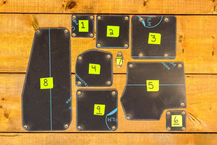 Corvette C6 Firewall Block Off Plates