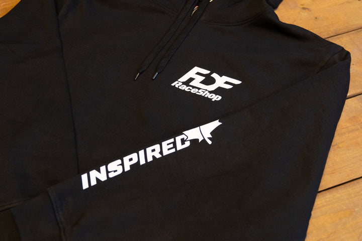 "We Race What We Build" Hoodie
