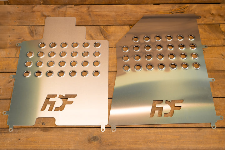 BMW E36 Heel Plates