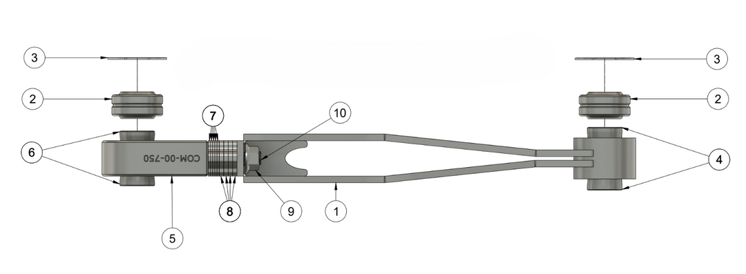 HYUNDAI GENESIS REAR UPPER CONTROL ARM SPARE PARTS ASSEMBLY