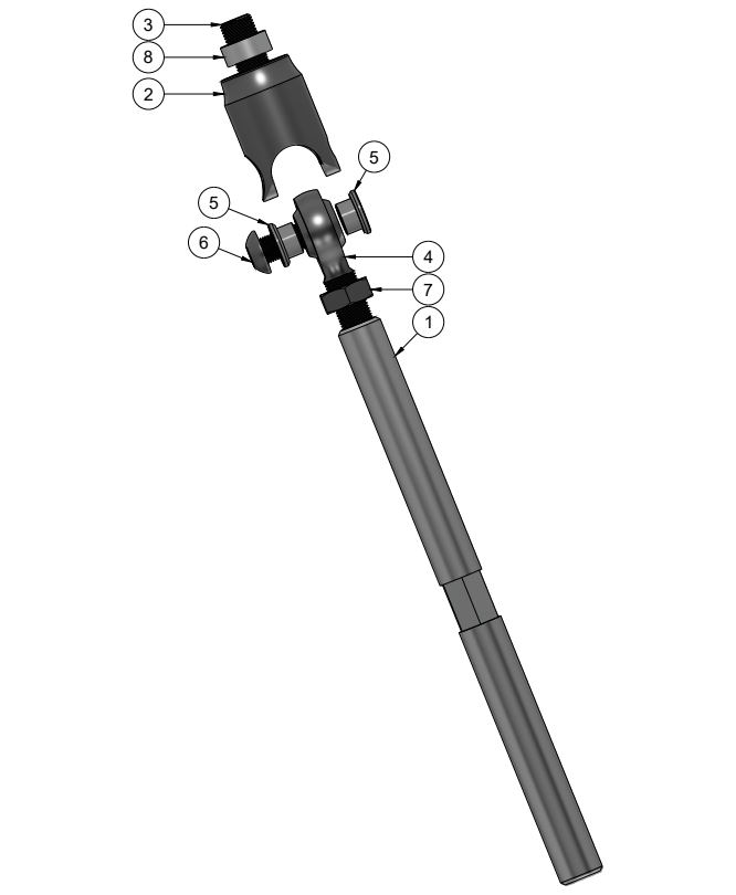 FORD MUSTANG S197 TIE ROD UPGRADE SPARE PARTS ASSEMBLY