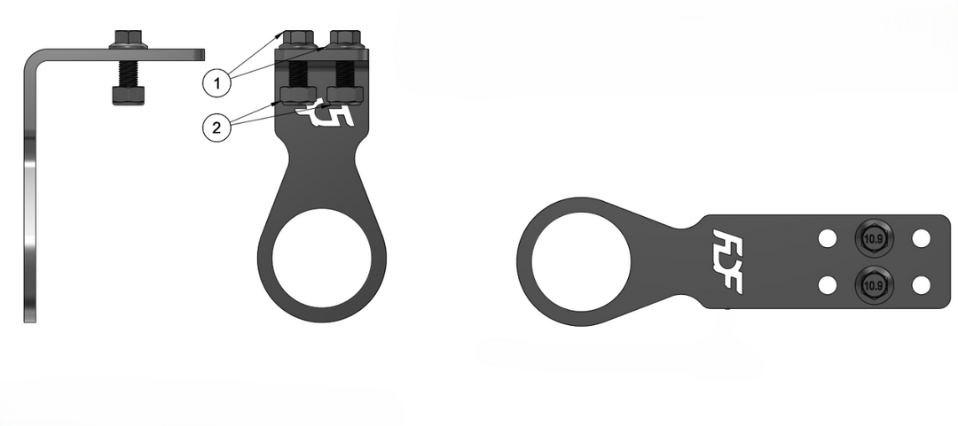 UNIVERSAL TOW HOOK SPARE PARTS ASSEMBLY