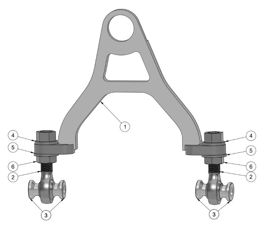 HONDA S2000 UPPER CONTROL ARM SPARE PARTS ASSEMBLY