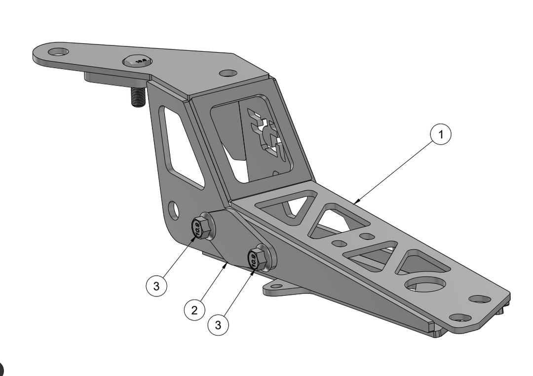 NISSAN S13/S14/S15 TENSION ROD BRACKET SPARE PARTS ASSEMBLY