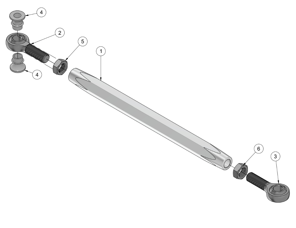 NISSAN 350Z/INFINTI G35 REAR GRIP KIT TOE ARM SPARE PARTS ASSEMBLY