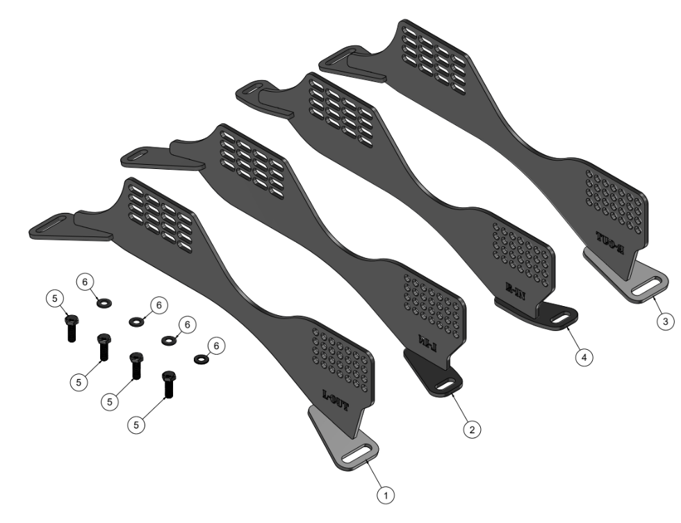 NISSAN 370Z SEAT BRACKET SPARE PARTS ASSEMBLY