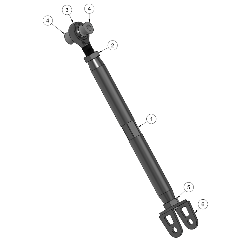 NISSAN 370Z/INFINITI G37 REAR TOE ARM SPARE PARTS ASSEMBLY