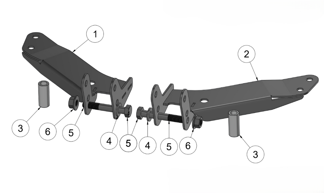 BRZ/FRS/GT86 REAR ANTI SQUAT BRACKET SPARE PARTS ASSEMBLY
