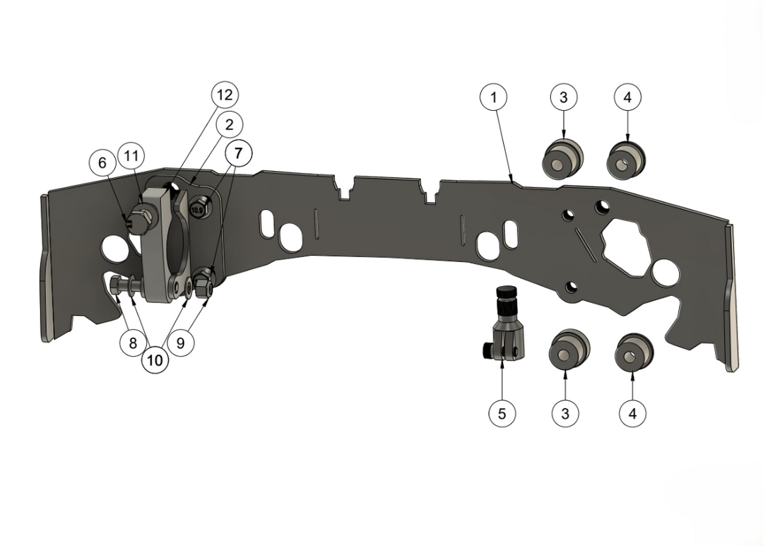 JZX90/JZX100/IS300 RACK RELOCATION SPARE PARTS ASSEMBLY