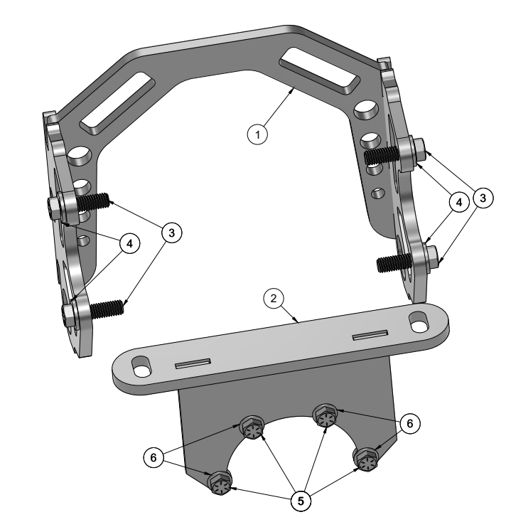 WINTERS QUICK CHANGE WELD IN MOUNT JZX100 CHASER/MARK II/CRESTA SPARE PARTS ASSEMBLY