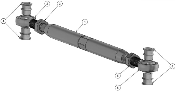 BMW E8X/E9X Rear Toe Arm Assembly