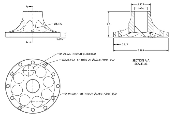 Steering Column Weld On Adaptor