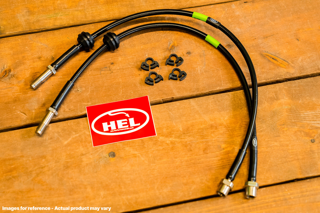 BMW E8X EXTENDED FRONT + REAR BRAKE LINE KIT