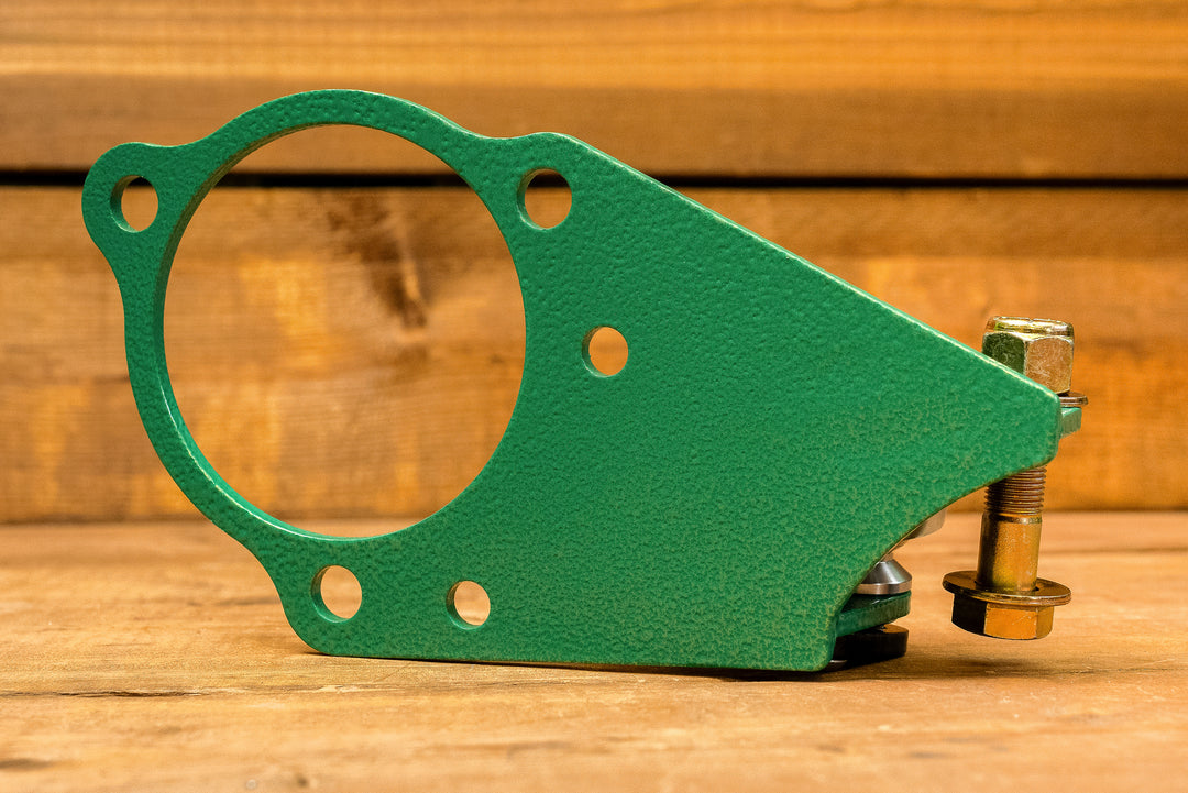 front of corvette angle kit knuckle adaptor