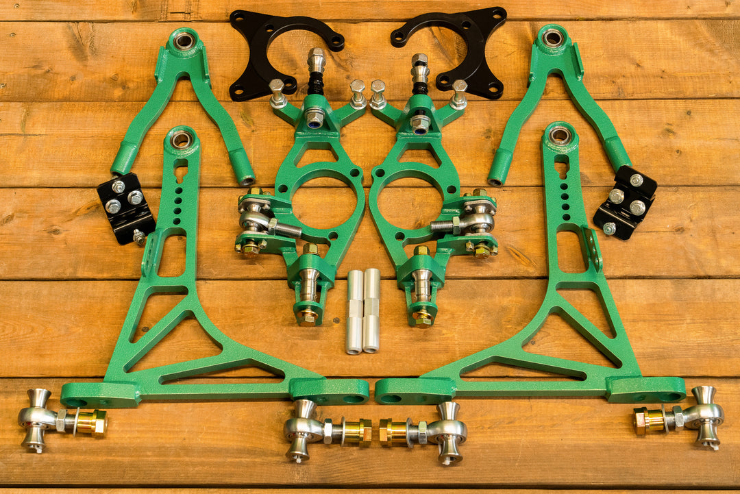 best choice for Corvette angle kit with replacement knuckles lowers and uppers