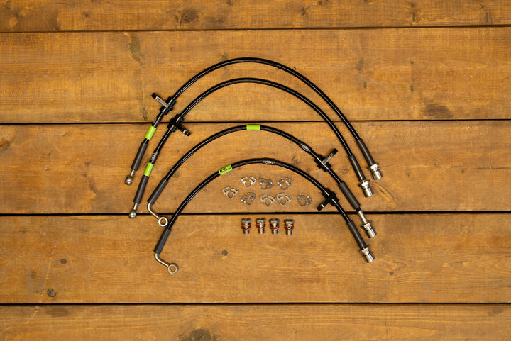 FRS/GT86/BRZ Extended Front + Rear Brake Line Kit (2013-2021)