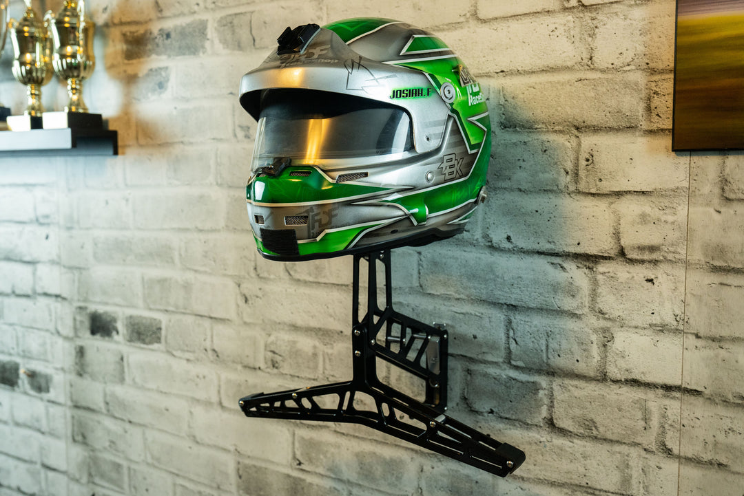 best way to hang motorcycle helmet FDF Helmet+Suit Wall Mount