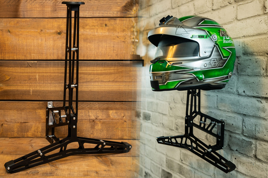 best way to hang motorcycle helmet FDF Helmet+Suit Wall Mount