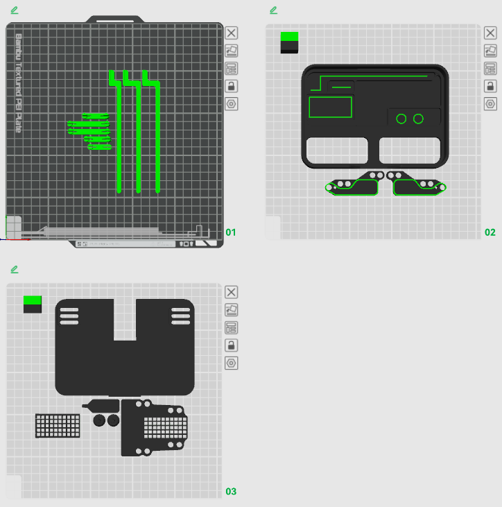 Double wishbone roll center display tool 3D print preview