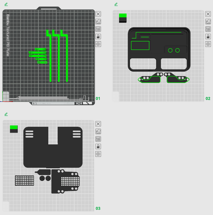 Double wishbone roll center display tool 3D print preview
