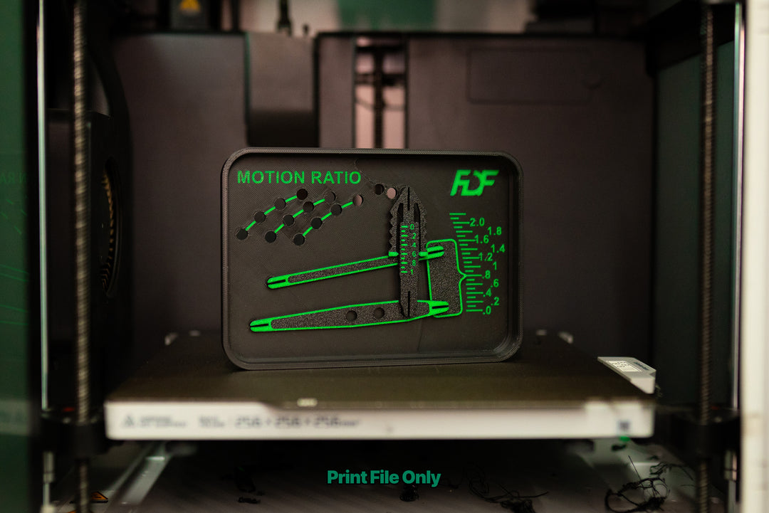 Motion ratio display tool print file version