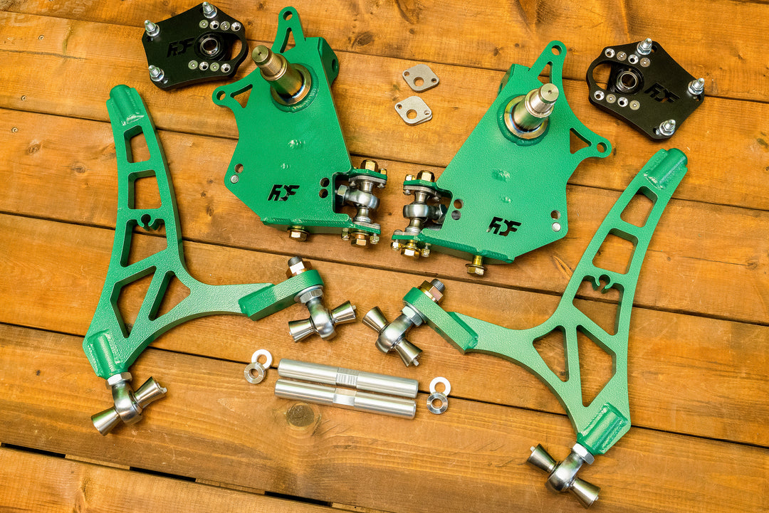 green racing suspension parts for mustang sn95