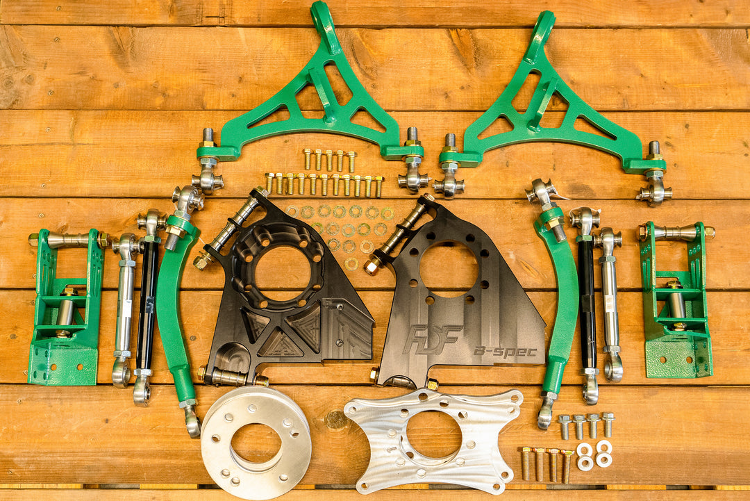 all welded and machined parts for 240sx grip kit
