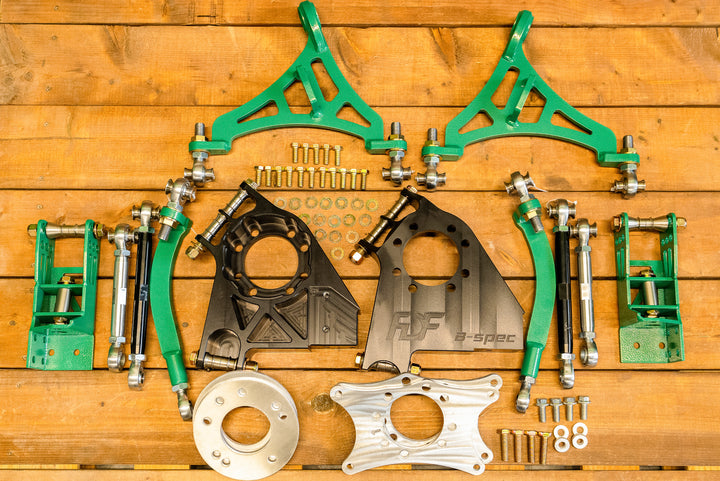 all welded and machined parts for 240sx grip kit