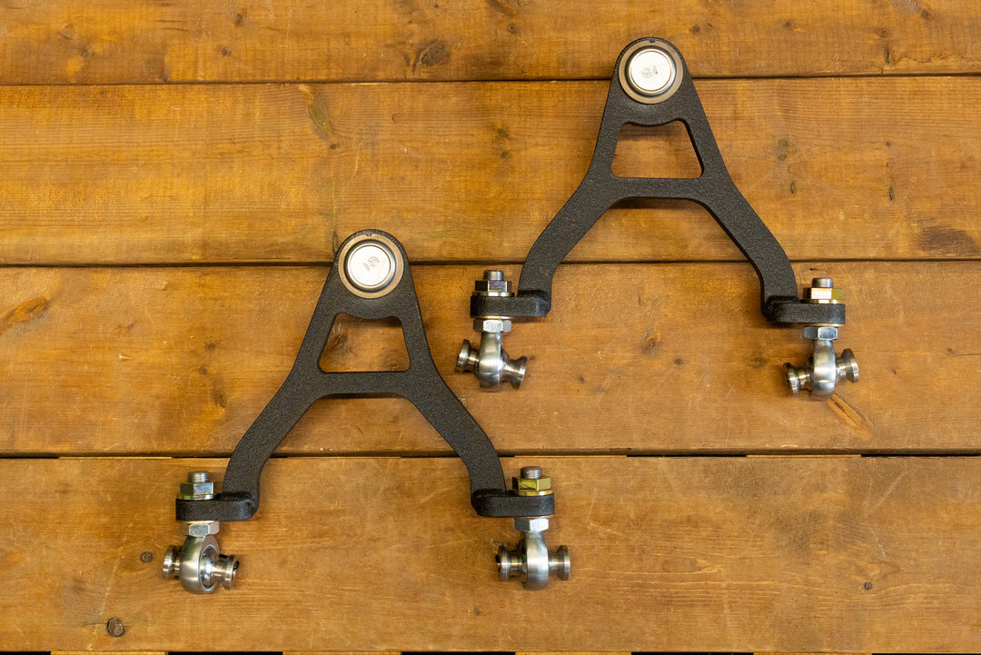 Honda S2000 V1 Front Upper Control Arms (Open Box - Wrinkle Black)