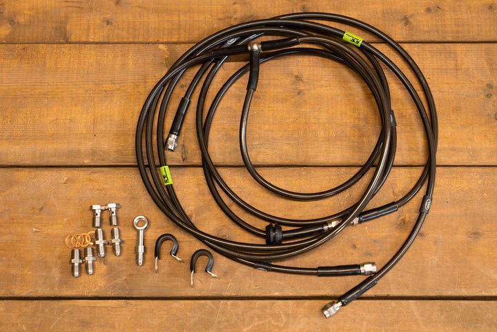 FDF x HEL Universal Handbrake Line Kit