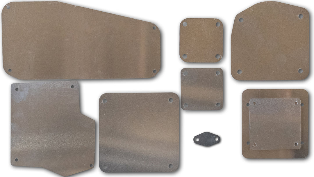 Corvette C6 Firewall Block Off Plates